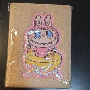 Notebook with Pink & Yellow Design